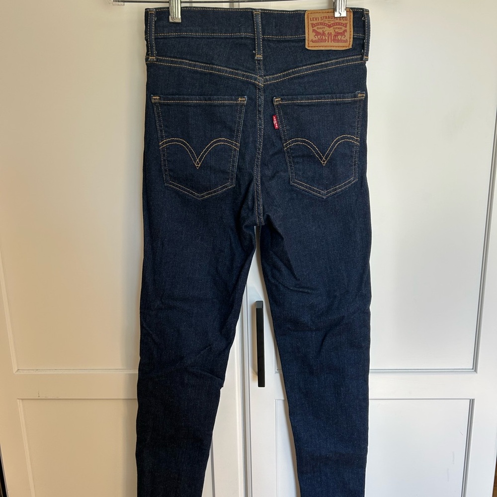 Levi's Dark Blue Denim Jeans
